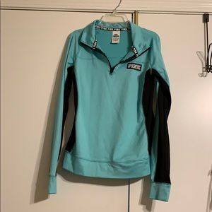 Pink Mint Green Quarter-Zip